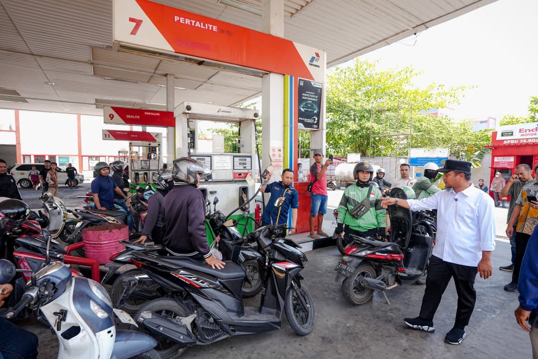 Sidak SPBU, Gubernur Sulsel Temukan 4 Nozzle Hanya Satu Operator