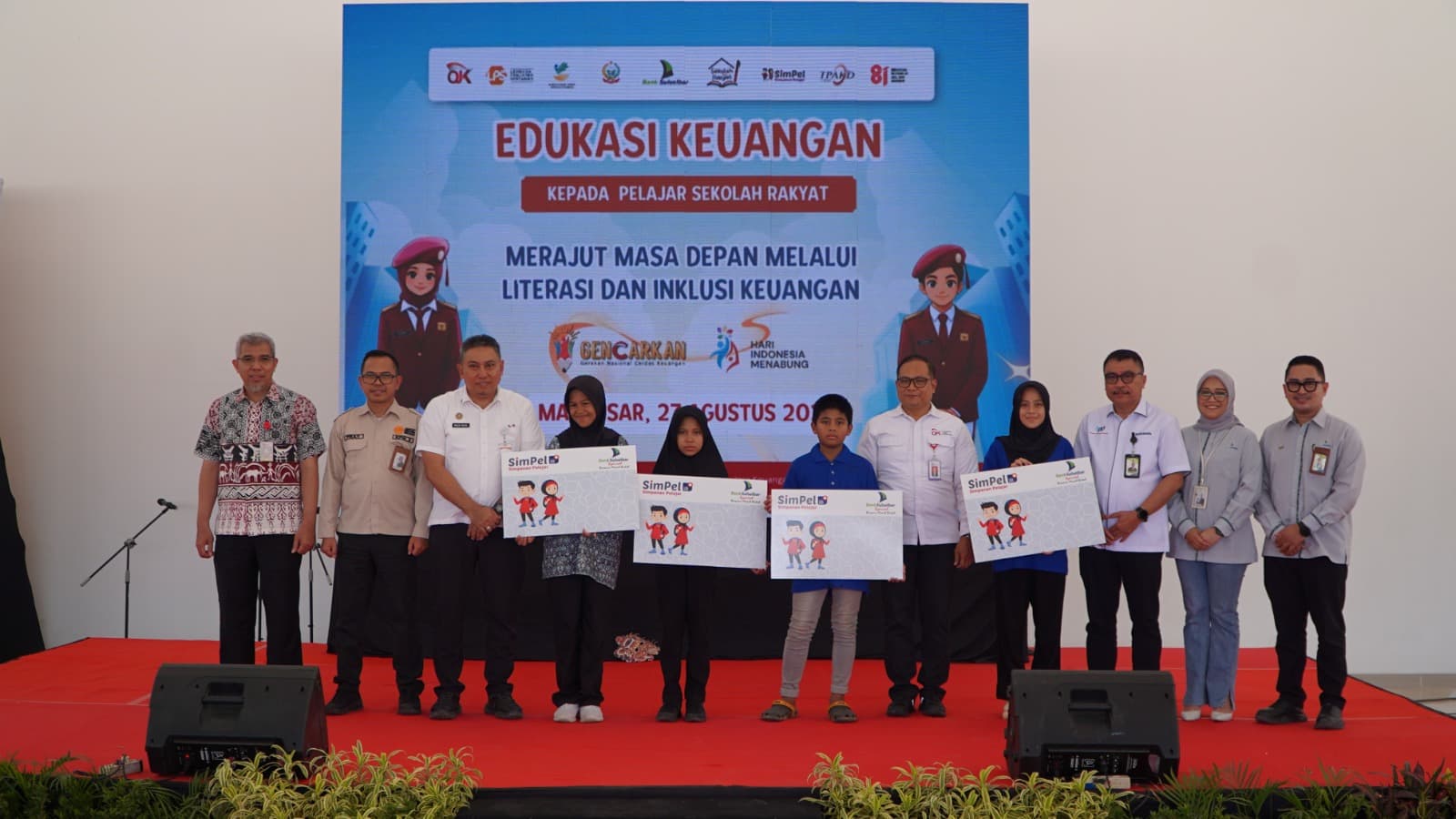 Dukung Kualitas Siswa Sekolah Rakyat, Pemprov Sulsel Apresiasi Edukasi Menabung untuk 570 Pelajar