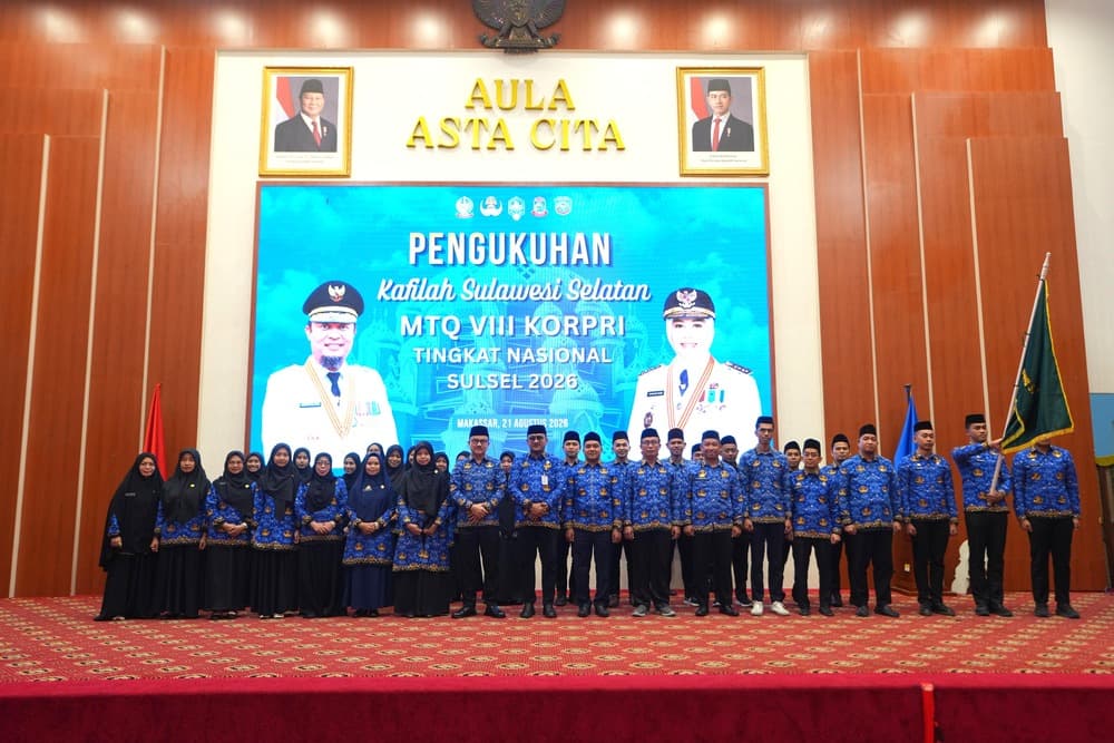 26 dari 38 Peserta Kafilah Sulsel Tembus Final MTQ VIII KORPRI Nasional 2026