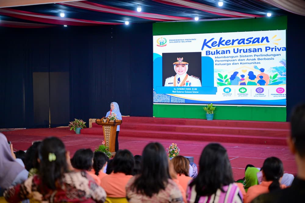 Wagub Sulsel Fatmawati Tekankan Ketahanan Keluarga untuk Cegah Kekerasan