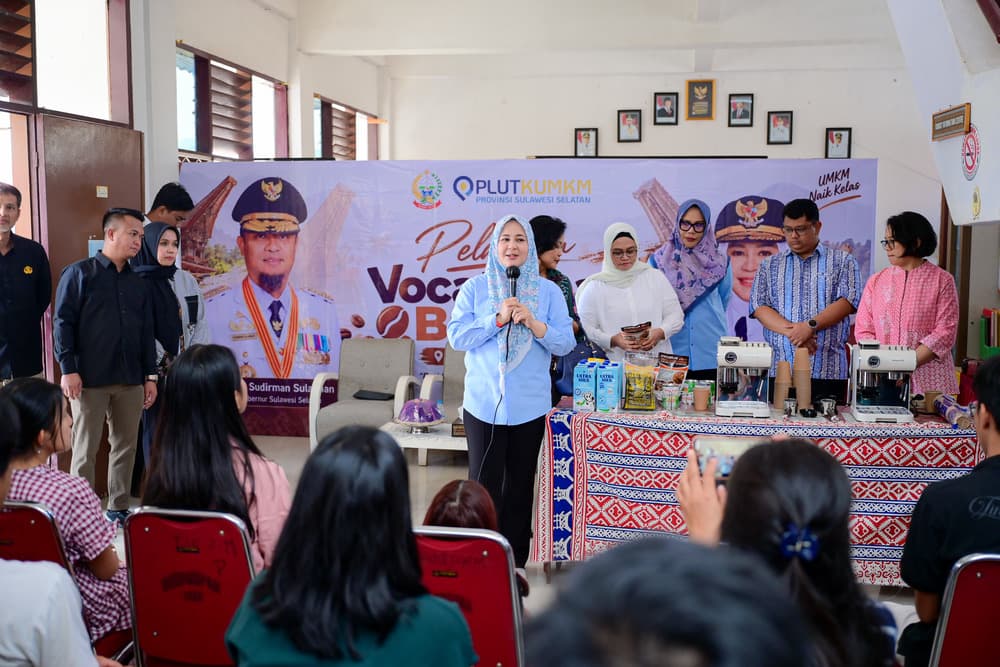 Wagub Fatmawati Pacu Toraja Utara Jadi Sentra Kopi Lewat Pelatihan Barista PLUT KUMKM