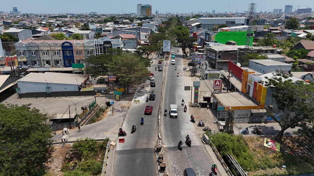 Update MYP Pemprov Sulsel: Jalan Aroepala Makassar Tuntas Dibeton