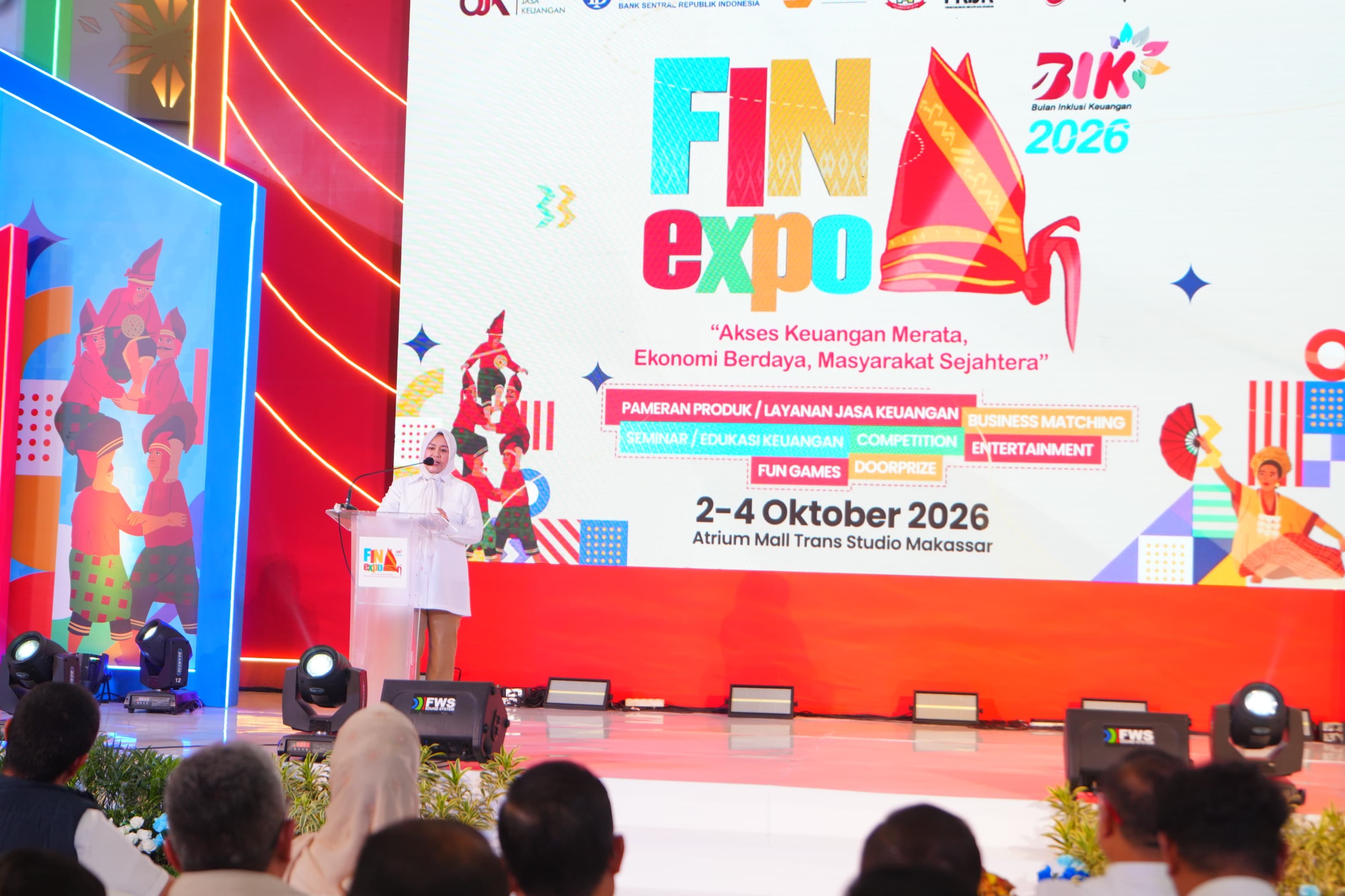Buka FIN Expo 2026, Wagub Fatmawati Ajak Masyarakat Akses Layanan Keuangan Legal